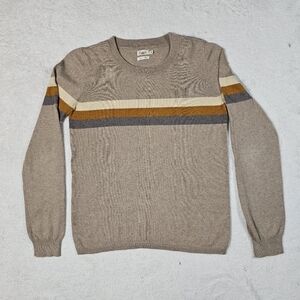 Faherty Horizon Surf Sweater Organic Cotton Cashmere Fall Dunes Colorway S